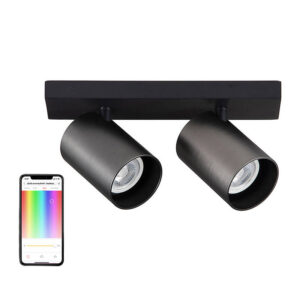 Yeelight Ceiling Spotlight YLDDL-0084-B (dve žiarovky) čierna