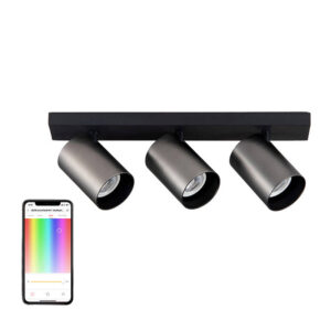 Yeelight Ceiling Spotlight YLDDL-0085-B (tri žiarovky) čierna