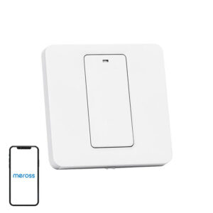 Inteligentný nástenný vypínač WiFi MSS550 EU Meross (HomeKit)