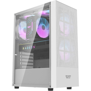 Počítačová skriňa Darkflash A290 + 3 ventilátory (biela)