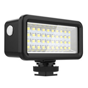 Potápačské vodotesné svetlo Puluz LED 40 m (čierne)