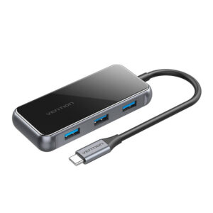 Adaptér 5v1 HUB Vention TFBHB USB-C na HDMI 4K@60Hz