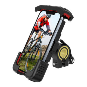 Joyroom Kovový držiak na bicykel/motorku JR-ZS264 pre telefóny (čierny)