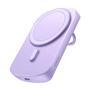 Power banka s krúžkovým držiakom 20 W 6000 mAh Joyroom JR-W030 (fialový)