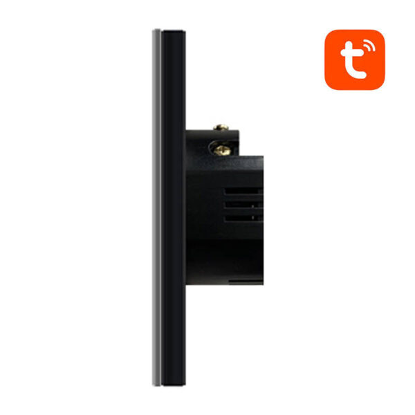 Inteligentný vypínač svetla WiFi Avatto TS02-EU-B3 3 Way TUYA (čierny) - Image 4