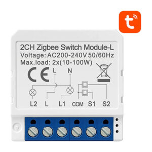 Inteligentný spínací modul ZigBee Avatto LZWSM16-W2 Bez neutrálu TUYA