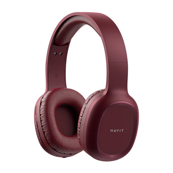 Bezdrôtové slúchadlá Bluetooth Havit H2590BT PRO (červené) - Image 6