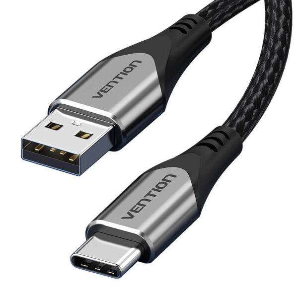 Kábel USB 2.0 A na USB-C Vention CODHD 3A, 0,5 m (sivý) - Image 4