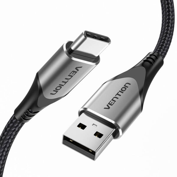 Kábel USB 2.0 A na USB-C Vention CODHD 3A, 0,5 m (sivý) - Image 5