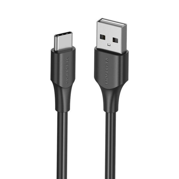 Kábel USB 2.0 na USB-C Vention CTHBD 3A, 0,5 m (čierny) - Image 2