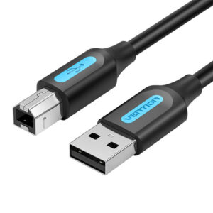 Kábel USB 2.0 A na USB-B s feritovým jadrom Vention COQBL 2A