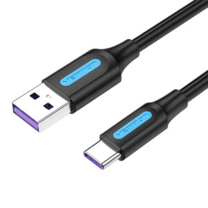 Kábel USB 2.0 A na USB-C Vention CORBF 5A PVC