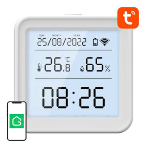Inteligentný snímač teploty a vlhkosti WiFi Gosund S6 LCD displej