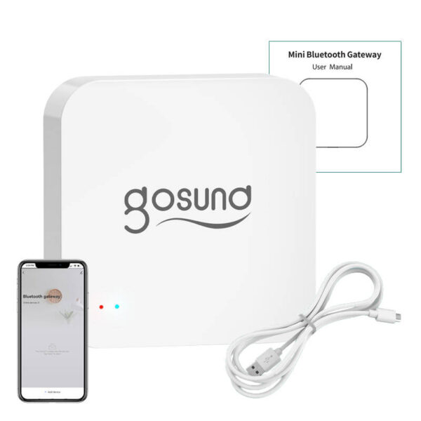 Inteligentná brána Bluetooth BLE, WiFi Mesh s alarmom Gosund SP1-G Tuya - Image 4