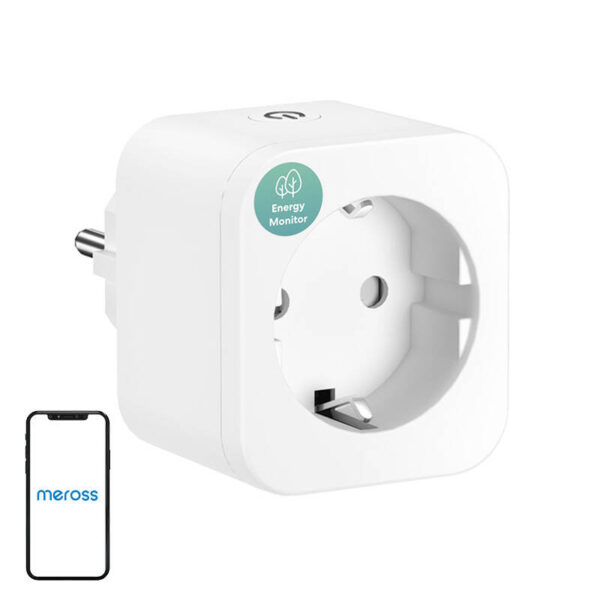 Inteligentná zásuvka MEROSS MSS305-EU s meraním energie (Non-HomeKit)