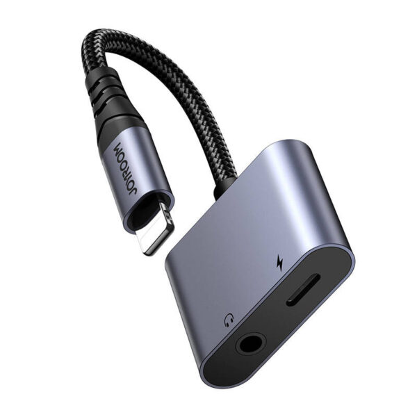Audio adaptér Ugreen US211 Lightning na audio adaptér Mini Jack 3,5 mm 0,1 m (čierny) - Image 6