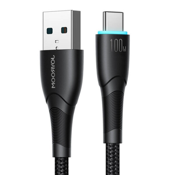 Kábel USB na USB-C Joyroom SA32-AC6 Starry / 100W / 1 m (čierny) - Image 2