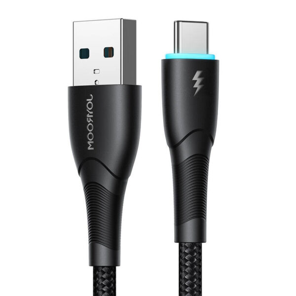 Kábel USB na USB-C Joyroom SA32-AC3 Starry / 3A / 1 m (čierny) - Image 2