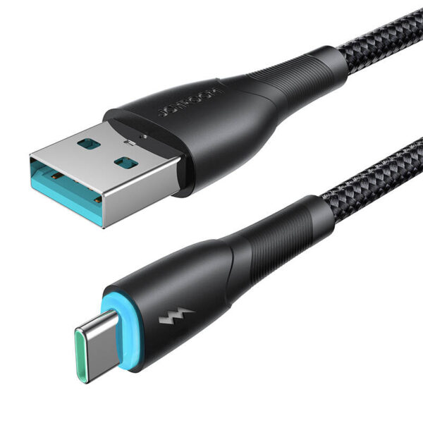 Kábel USB na USB-C Joyroom SA32-AC3 Starry / 3A / 1 m (čierny) - Image 4