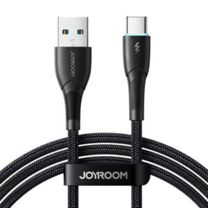Kábel USB na USB-C Joyroom SA32-AC3 Starry / 3A / 1 m (čierny)