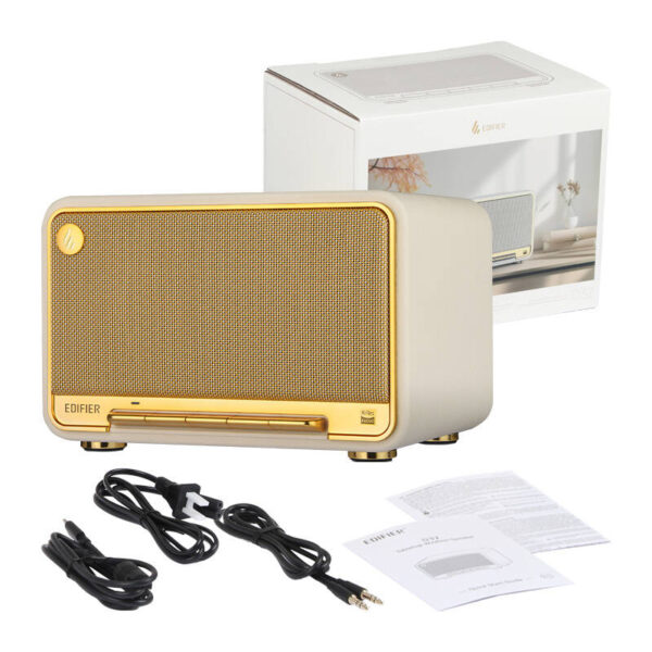 Głośnik Bluetooth Edifier D32 (biało-złoty) - Image 8