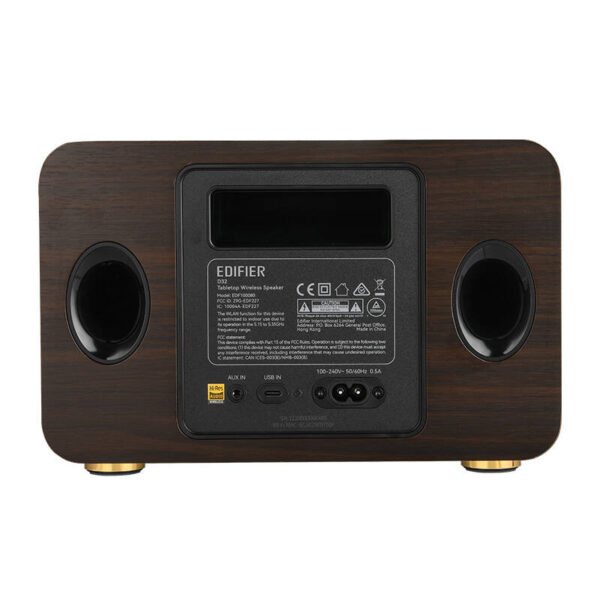 Głośnik Bluetooth Edifier D32 (czarny orzech) - Image 4