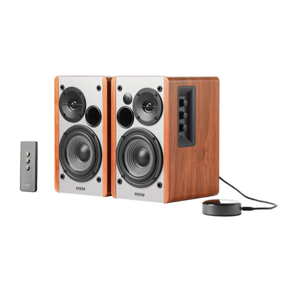 Reproduktory 2.0 Edifier R1280T s WiiM Mini (hnedé) - Image 2