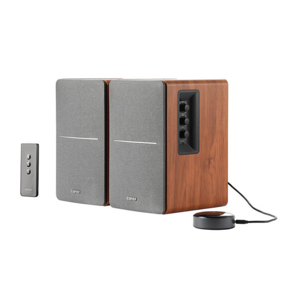 Reproduktory 2.0 Edifier R1280T s WiiM Mini (hnedé) - Image 3