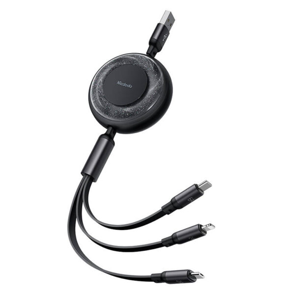 3-in-1 USB-C to USB-C / Lightning / Micro USB cable