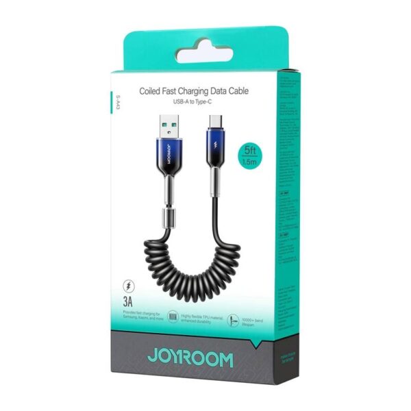 Kabel USB-A USB-C Joyroom S-A51 60W 1.5m czarny - Image 2